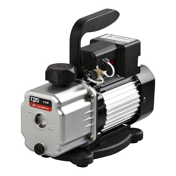 Vacuum Pump, 4.0 cfm, 1/4 HP, 100 Microns