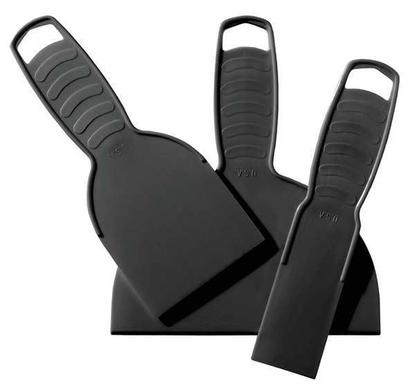 Putty Knife/Scraper Set, 1-1/2, 3, 6