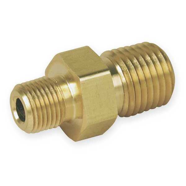 Brass Pipe Fitting, MNPT x MNPT, 1/2