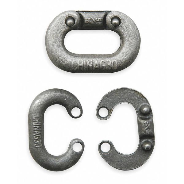 Connecting Link, 1/4 In, 1250 lb, GR 30