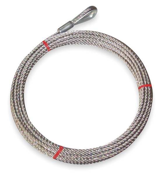 Cable, 3/16 IN, 50 Ft, 840 Lb Capacity