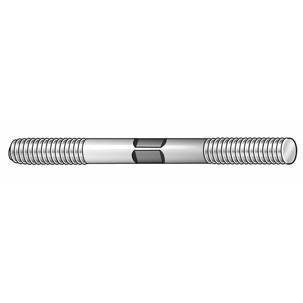 Double-End Threaded Rod, 1/2