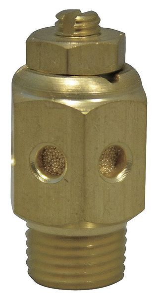 Speed Control Muffler, 1/2 NPT, 7/8 Hex