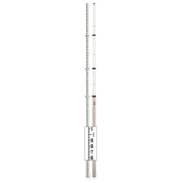 Leveling Rod, Aluminum, 13 Ft