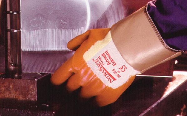 Cut Resistant Coated Gloves, A2 Cut Level, Nitrile, L, 1 PR