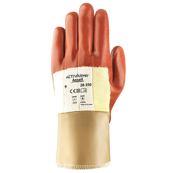 Cut Resistant Coated Gloves, A2 Cut Level, Nitrile, XL, 1 PR