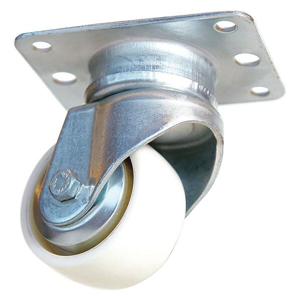 Inverted Air Cargo Swivel Caster, Nylon, 2-9/16 in