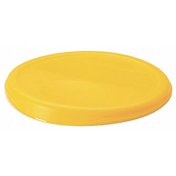 Round Storage Container Lid, Yellow
