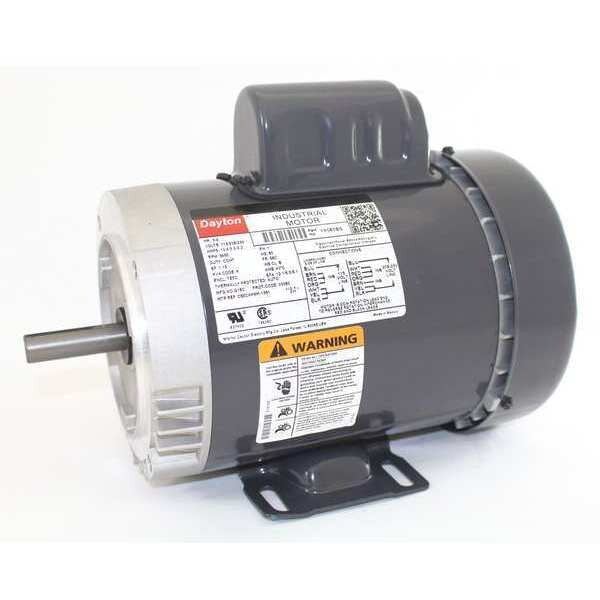 Capacitor-Start General Purpose Motor, 3/4 HP, 115/208-230V AC Voltage, 56C Frame
