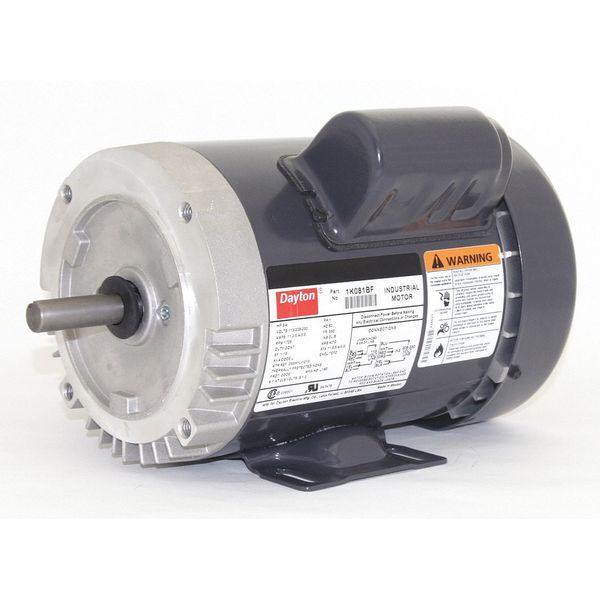 Capacitor-Start General Purpose Motor, 3/4 HP, 115/208-230V AC Voltage, 56C Frame