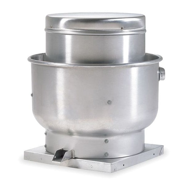 Upblast Vent, 13-1/4 In, 115/208-230V, RPM: 1645
