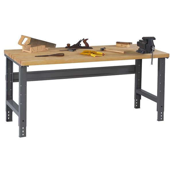 Bolted Workbenches, Butcher Block, 72