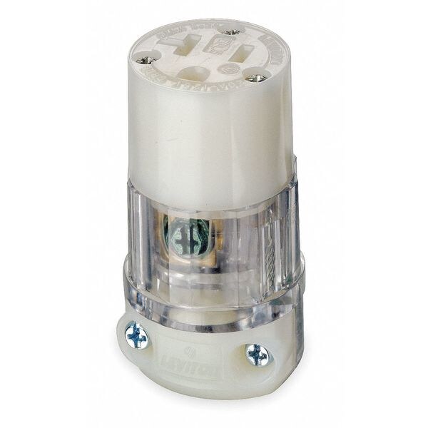 Electrical Plugs 5-20R Power Ind Conn Clear