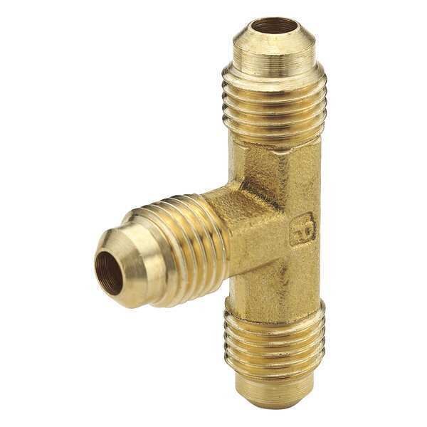 Union Tee, Brass, Tube, 3/16 In., PK10