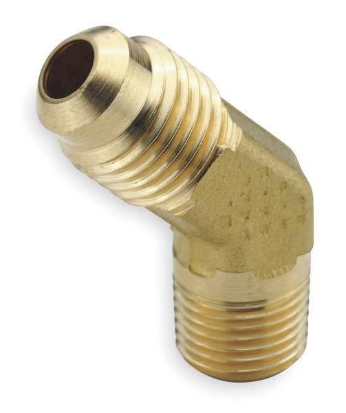 Male Elbow, Brass, Tube x MNPT, PK10