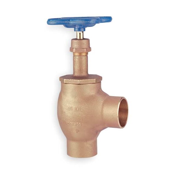 Angle Globe Valve, Class 125, 1/2 In.