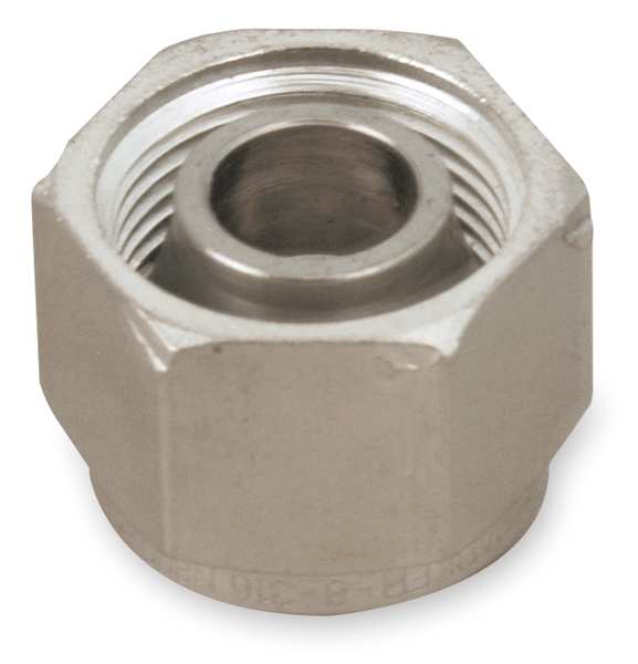 Plug, Carbon Steel, Comp, 1/4In
