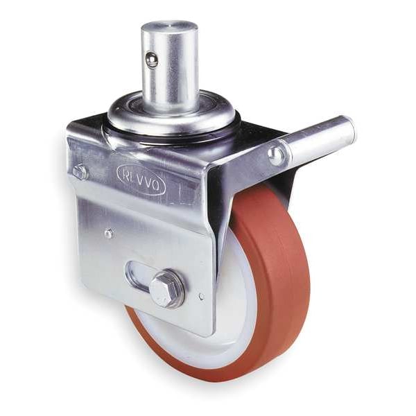 Scaffold Caster, Polyurthan, 8 in., 1800 lb