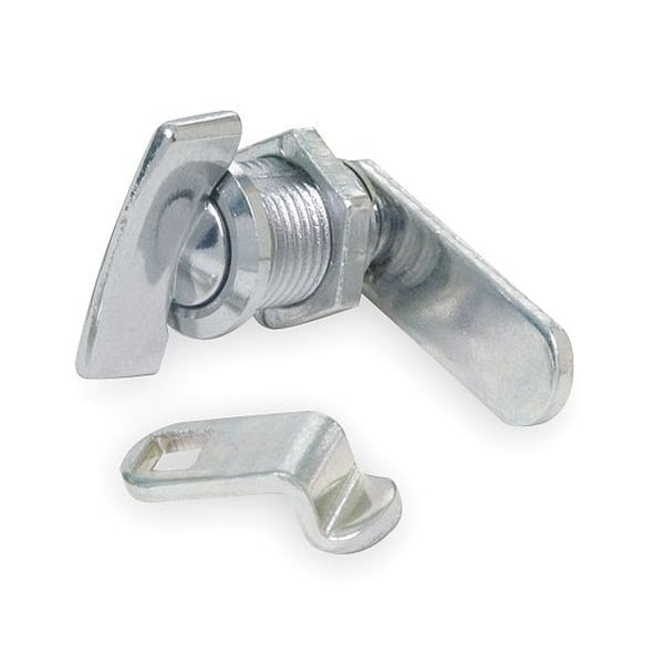 Keyless Wing-Handle Cam Locks, Straight, Offset For Material Thickness 5/16 in