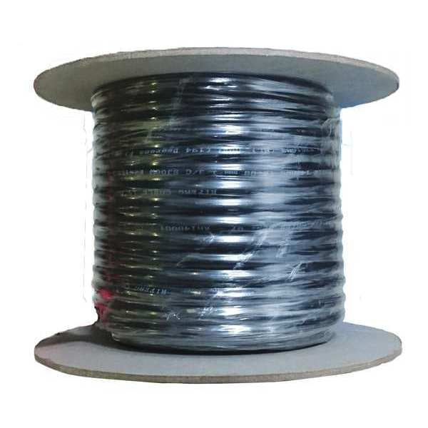 Portable Cord, 14 AWG, 3 Conductors, 100 ft, SJOOW, Stranded Design, CPE Rubber Jacket, Black