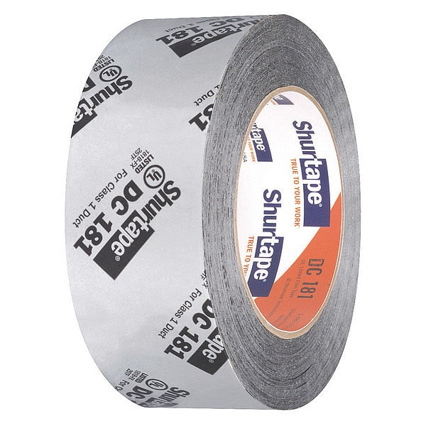 HVAC Tape, 48x110m, 3 mil, Silver Metallic