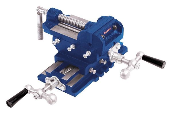 Cross Slide Vise, Overall 17-1/2