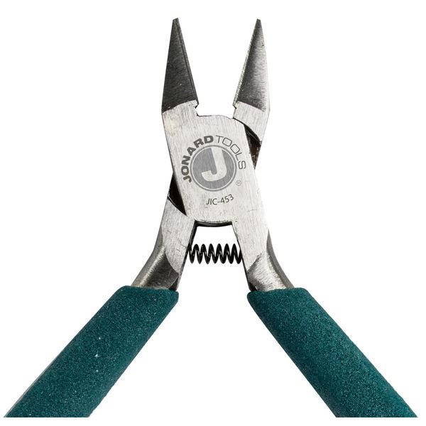 4 1/2 in Diagonal Cutting Plier Semiflush Cut Oval Nose Uninsulated