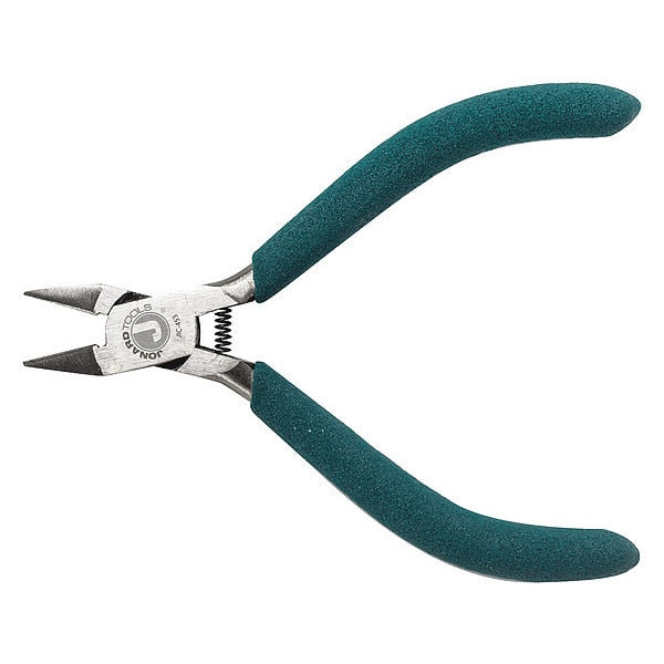 4 1/2 in Diagonal Cutting Plier Semiflush Cut Oval Nose Uninsulated