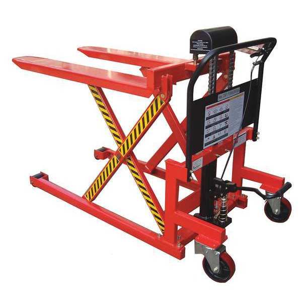 Manual Pallet Lifter, 1100 lb., 27 in. W
