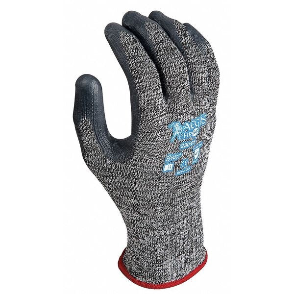 Cut Resistant Coated Gloves, A4 Cut Level, Foam Nitrile, M, 1 PR