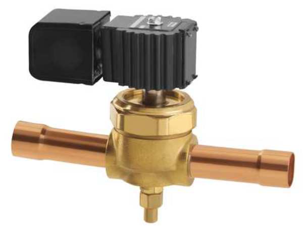 Refrigeration Solenoid Valve, 7/8 In