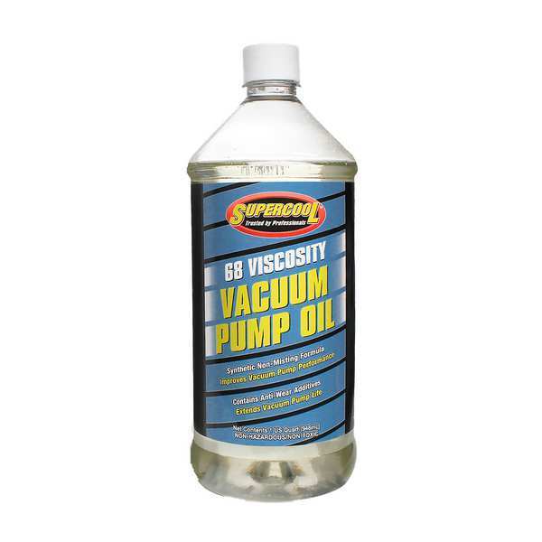 Vacuum Pump Oil, Synthetic, 32 Oz.