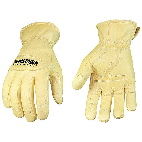 Arc Flash Gloves, 2XL, Tan, Slip On, PR