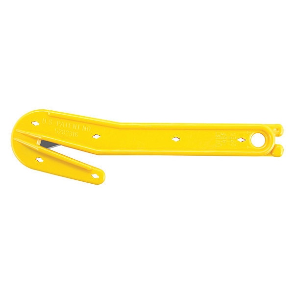 Hook-Style Film and Foam Cutter, Fixed Blade, Injector, Plastic