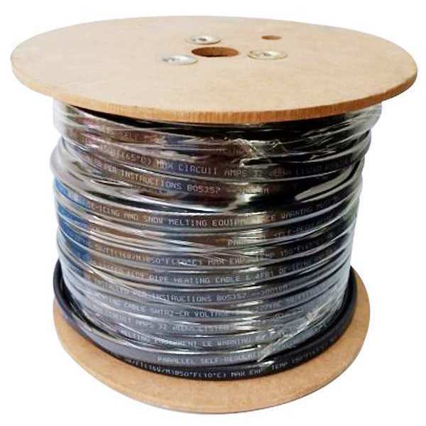 Electric Heating Cable, 120VAC, 250 ft Length