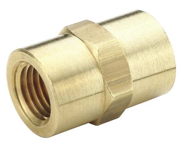 Brass Dryseal Pipe Fitting, FNPT x FNPT, 3/8