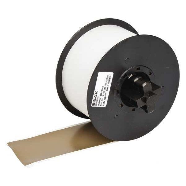 Tape Cartridge, Gold, 100 ft. L