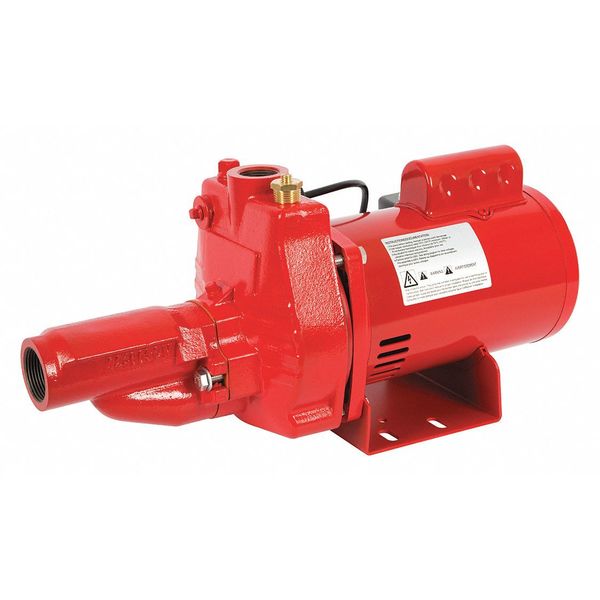 Jet Pump, 1/2 HP, Premium ODP, 115/230V