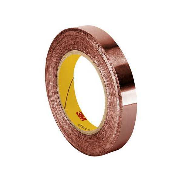 Shielding Foil Tape, 2 In. x 6 Yd., Copper
