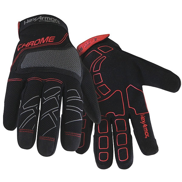 Cut Resistant Gloves, A8 Cut Level, Uncoated, M, 1 PR
