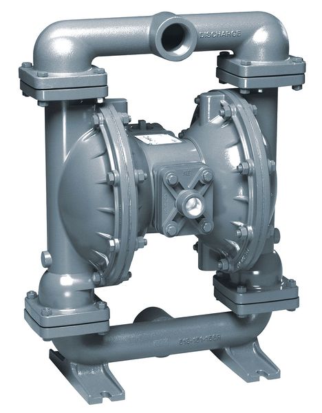 Double Diaphragm Pump, Stainless steel, Air Operated, 106 GPM
