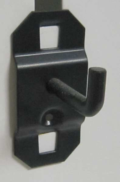 Single Rod Pegboard Hook, 1 In, PK5
