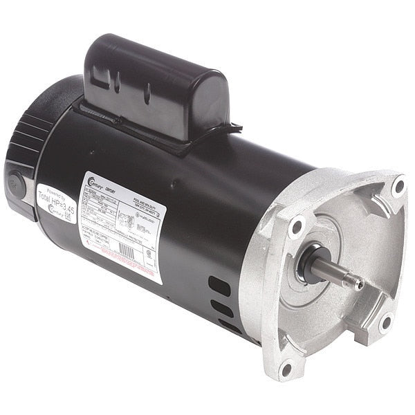 Pool Pump Motor, Permanent Split Capacitor, 3 HP, 56Y Frame, 3,450 Nameplate RPM