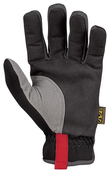 Mechanics Gloves, FastFit, TrekDry Material, High Dexterity, Black, 2XL, 1 Pair