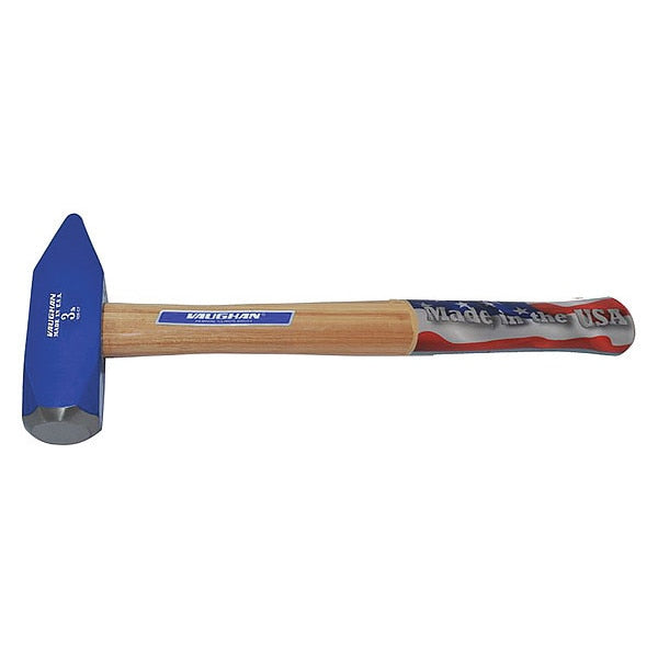 Cross Pein Hammer, 3 lb., 15 In, Hickory