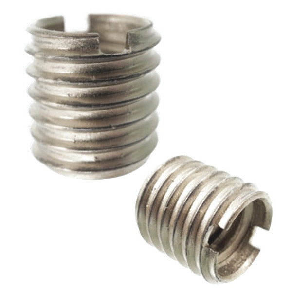 Nut Insert, #10-32 Thrd Sz, 18-8 Stainless Steel, Plain