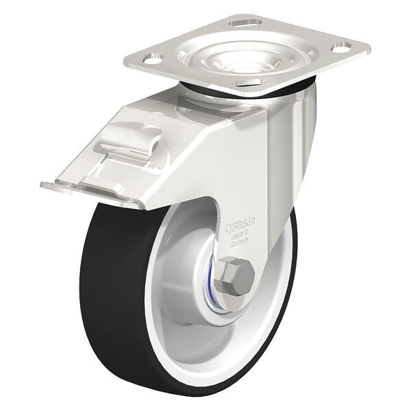 Swivel Plate Caster, PU, 6