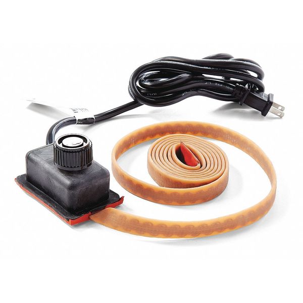 Silicone Rubber Heating Tape, 120V, 1080W