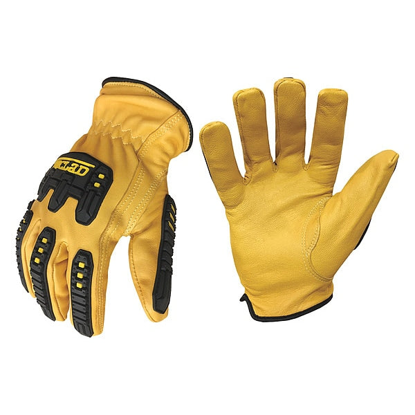 Cut Resistant Impact Gloves, A4 Cut Level, Uncoated, Xl, 1 PR