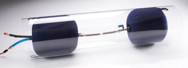 Inflatable Purge Bladder, 8 In Dia